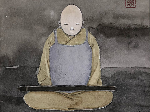 听琴图