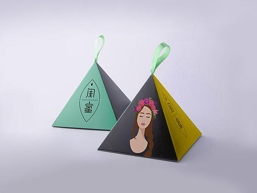 闺蜜系列茶饮包装设计