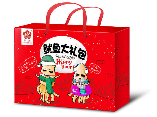 东美食品  海鲜产品 休闲食品包装