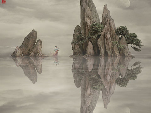 临水仙影