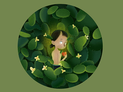 噪点插画练习作品