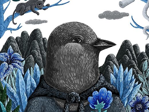 鸟人系列杂画3