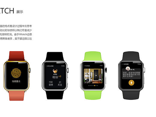 iwatch端展示
