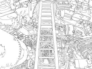 線稿（個(gè)人主頁-ZNzAzMzU1Mg==） - 創(chuàng)作習(xí)作 - 站酷設(shè)計(jì)師吃草的馬原創(chuàng)素材 - 站酷ZCOOL