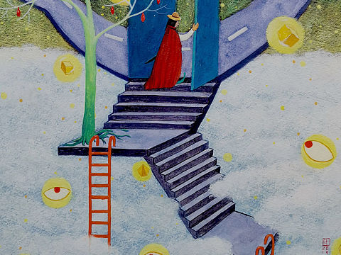 夢在前方系列3 4 5（個人主頁-ZMzcwNDI4NDQ=） - 創(chuàng)作習作 - 站酷設(shè)計師一凡的藝術(shù)原創(chuàng)素材 - 站酷ZCOOL