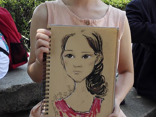 爆芽现场肖像速漫（个人主页-ZMTU5NDU1MjQ=） - 单幅漫画 - 站酷设计师爆芽漫画原创素材 - 站酷ZCOOL