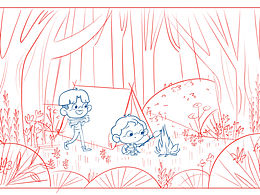 儿童插画场景练习