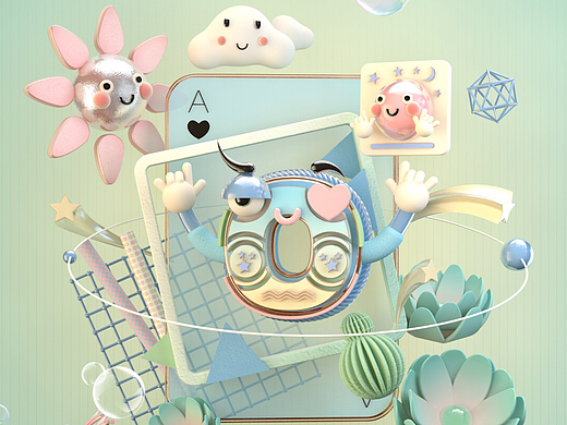 C4D样条建模及渲染