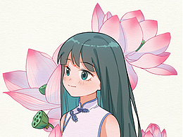 花与少女