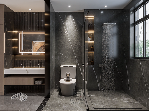 现代，颜色鲜艳的设计，让小房子充满活力