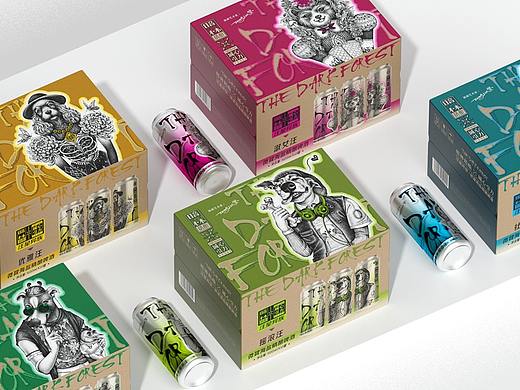 暗林×城心引力 果香海盐精酿啤酒