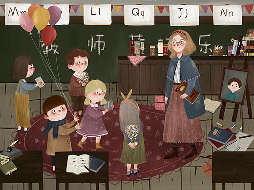 兒童插畫(huà)（個(gè)人主頁(yè)-ZMzkxMDcwMjg=） - 兒童插畫(huà) - 站酷設(shè)計(jì)師七禾頁(yè)_七七原創(chuàng)素材 - 站酷ZCOOL