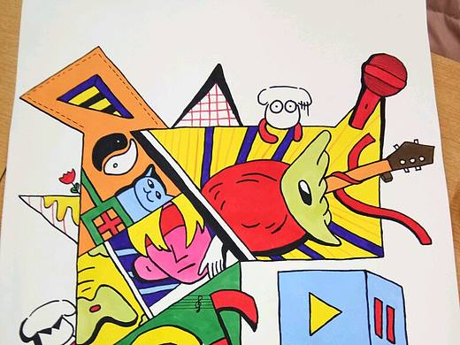 格子画（个人主页-ZMzE0MTk3NTY=） - 其他平面 - 站酷设计师Z75787351原创素材 - 站酷ZCOOL