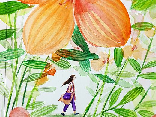 一路繁花（个人主页-ZMzU1OTc4NzY=） - 创作习作 - 站酷设计师hot_linda原创素材 - 站酷ZCOOL