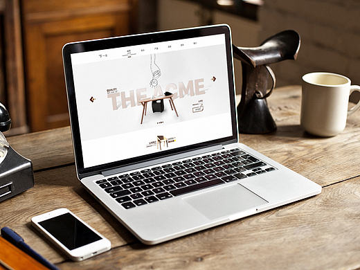 家居企业站网页设计