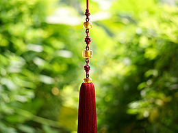 卉流芳“悠远”吉祥流苏挂件设计案例八