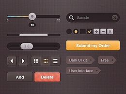 兩套UI KITS 練習(xí)