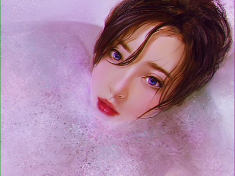 《淡妆浅浴》