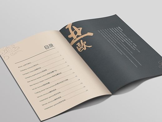 企业宣传册（三个提案）