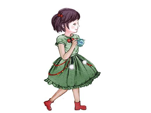可爱小女生