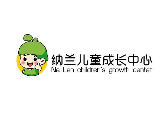 一组萌态的卡通logo