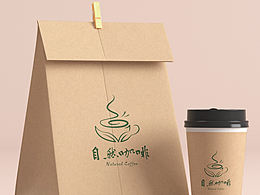 手繪線條風(fēng)logo設(shè)計(jì)奶茶店咖啡店招牌簡約文藝