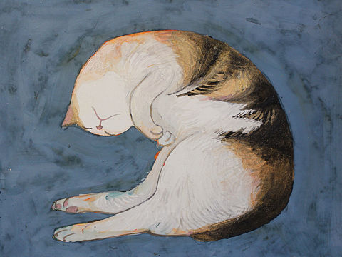 岩彩小画