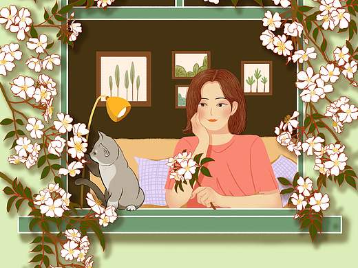 和猫咪的小时光