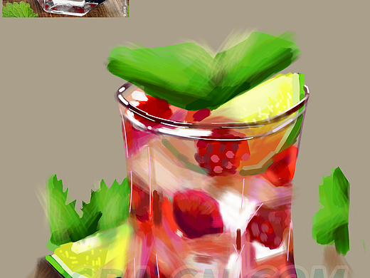 夏日系列之冷饮一组