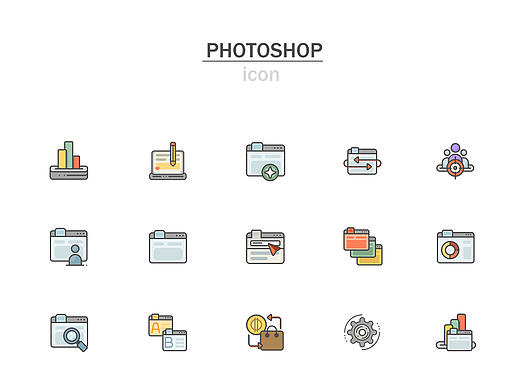 【临摹】PHOTOSHOP icon