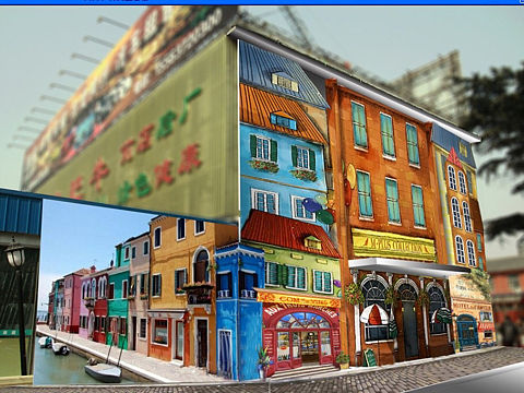 外墻仿真建筑壁畫原創(chuàng)墻繪（個人主頁-ZMjU4MDIwMjA=） - 新銳潮流插畫 - 站酷設計師夏老絲原創(chuàng)素材 - 站酷ZCOOL