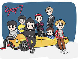 手绘-爱豆太优秀