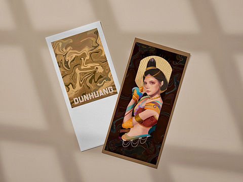 敦煌——文创设计（个人主页-ZNTUzMzMyODA=） - 商业插画 - 站酷设计师YANSII原创素材 - 站酷ZCOOL