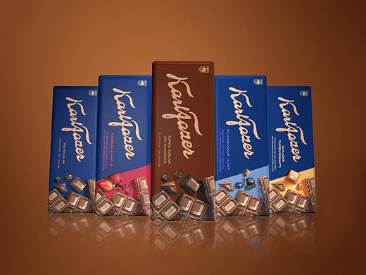 芬兰进口fazer卡菲泽巧克力 | 美食摄影 | 大蕉创作