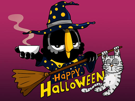 “Trick or Treat，不用给糖，进来坐坐吧！”——万圣节咖啡馆