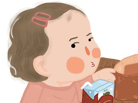 黄夏温宝贝插画头像合集