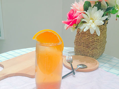 苹果pie & 茉香蜜柚茶