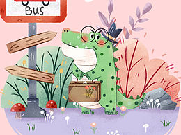 临摹动物小场景