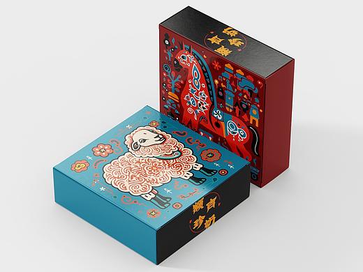 额吉珍奶 蒙式奶茶茶包装设计（个人主页-ZNjY0NDY4NjQ=） - IP形象 - 站酷设计师肉抖抖12138原创素材 - 站酷ZCOOL
