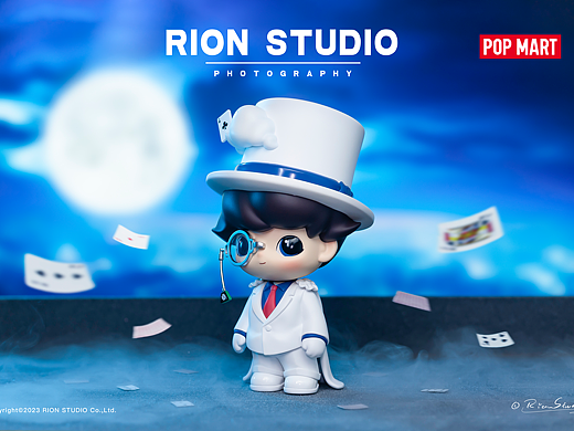 潮玩拍摄丨泡泡玛特《DIMOO名侦探柯南》手办