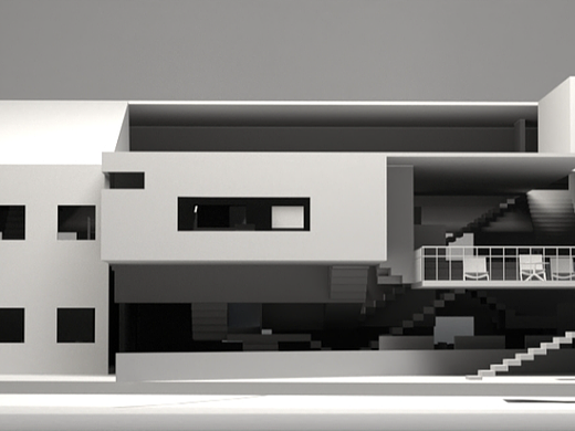 二年生課題-自宅設計 「繋ぐ」