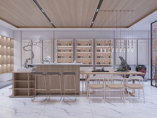 白酒专卖店展厅