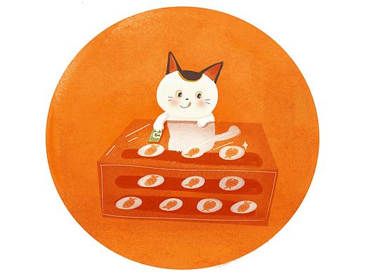 老板，兩條魚！（個人主頁-ZMTY1OTk3Njg=） - 兒童插畫 - 站酷設(shè)計師Yanan大大發(fā)原創(chuàng)素材 - 站酷ZCOOL