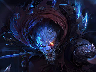 英雄联盟练习：暗黑武士（个人主页-ZNzczNDkzNg==） - 游戏原画 - 站酷设计师Cassiel_蘑菇原创素材 - 站酷ZCOOL