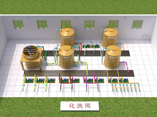 水厂效果图