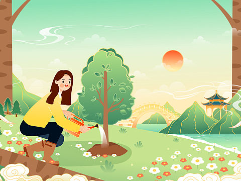 2022年初的几张插画作品