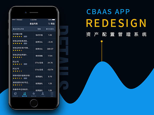后台管理系统APP Redesign