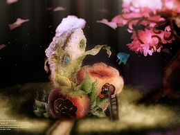 2D动画场景设定 - 吹笛鸟Flute Bird