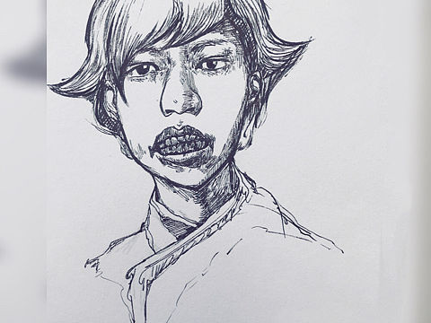 俠客（個人主頁-ZMzMxNjc1MDQ=） - 單幅漫畫 - 站酷設(shè)計師科林KELIN原創(chuàng)素材 - 站酷ZCOOL