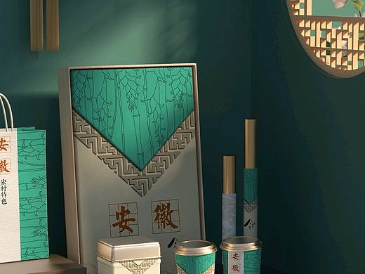 《安徽特产—黄山笋干》产品包装设计